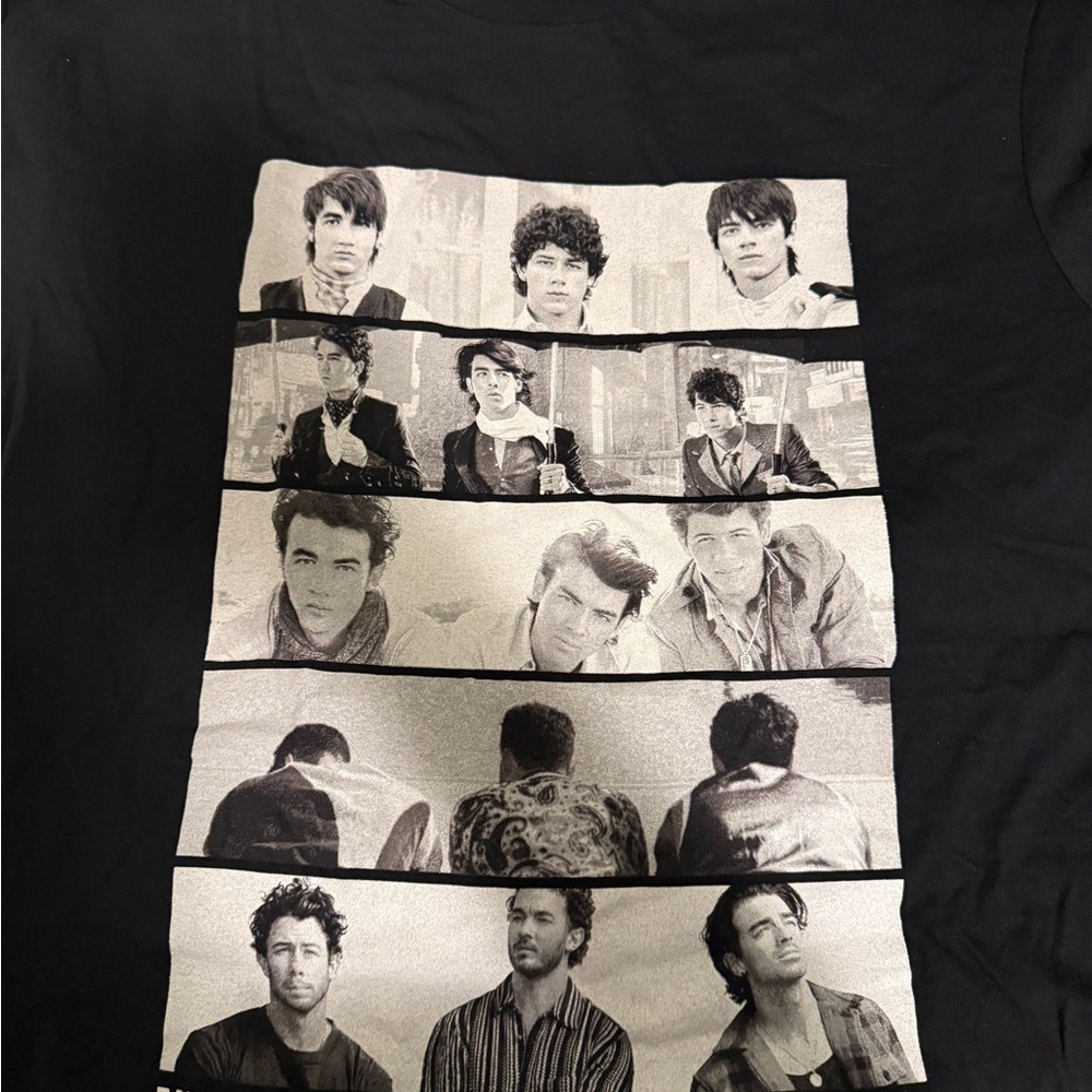 Jonas Brothers Five Albums One Night Graphic Concert Tee